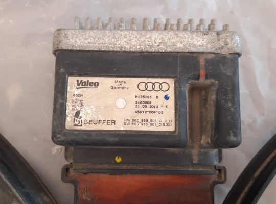 AUDI A5 2013 ENGING COOLING FAN WITH CONTROL MODULE PART NO 8K0959501G ( Genuine Used AUDI Parts )