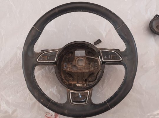 AUDI A5 2013 MULTIFUNCTION STEERING WHEEL PART NO 8K0419091B ( Genuine Used AUDI Parts )