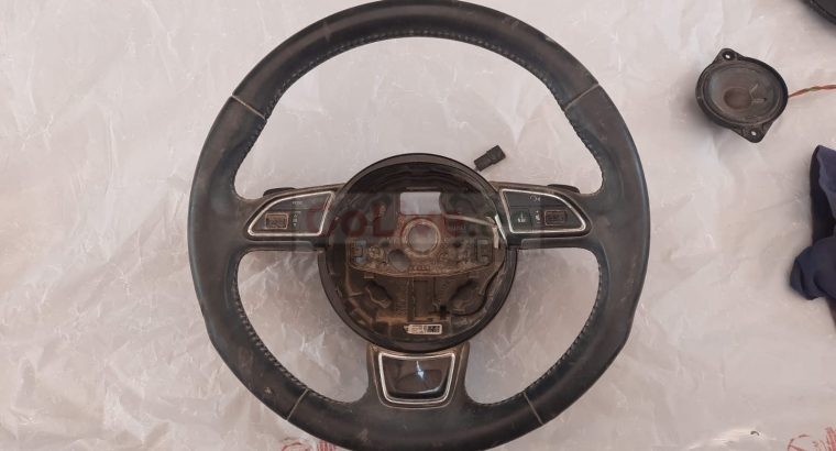 AUDI A5 2013 MULTIFUNCTION STEERING WHEEL PART NO 8K0419091B ( Genuine Used AUDI Parts )