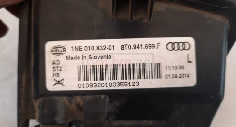 AUDI A5 2013 FOG LIGHT FRONT LEFT & RIGHT PART NO 8T0941699F 8T0941700F ( Genuine Used AUDI Parts )