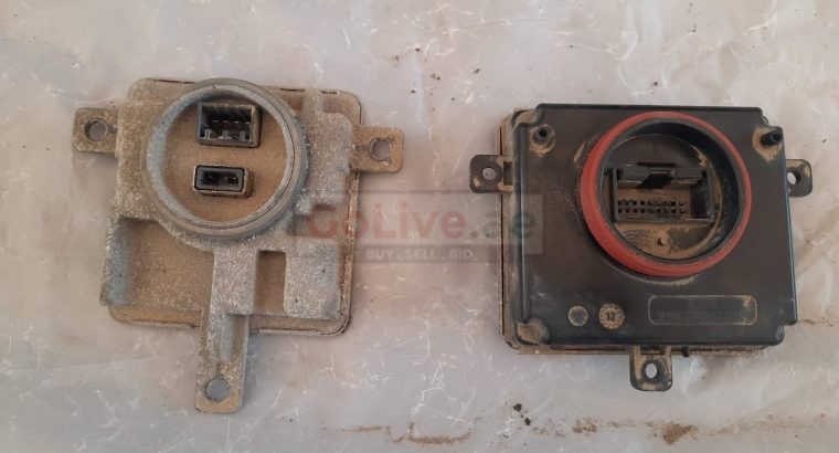 AUDI A5 2013 HEADLIGHT CONTROL UNIT & DAYTIME RUNNING LIGHT MODULES PART NO 8K0941597E / 4G0907697D ( Genuine Used AUDI Parts )