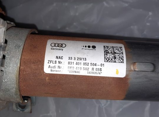 AUDI A5 2013 STEERING COLUMN STEERING MECHANICALLY ADJUST PART NO 8K0419502R ( Genuine Used AUDI Parts )