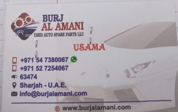 BURJ AL MANI Used Spare Parts TR (Used auto parts, Dealer, Sharjah spare parts Markets)