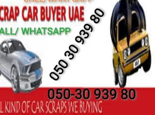 Scrap Car Buyer Dubai UAE