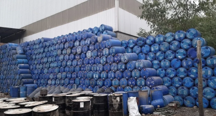 Waste Used plastic Drums Company in dubai