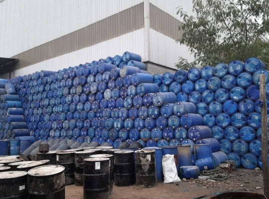 Waste plastic Drums Company in dubai