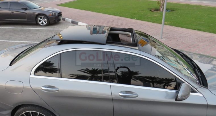 Amazing Mercedes C300 2016 Luxury Panoramic Roof Full Option Wonderful condition Lady drive