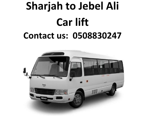 Sharjah to jebel ali car lift