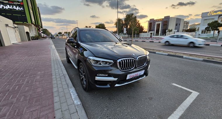 BMW X3 Xdrive 30i, 2.0L I4 Cylinder 2018, FSH, GCC CALL 050 2134666