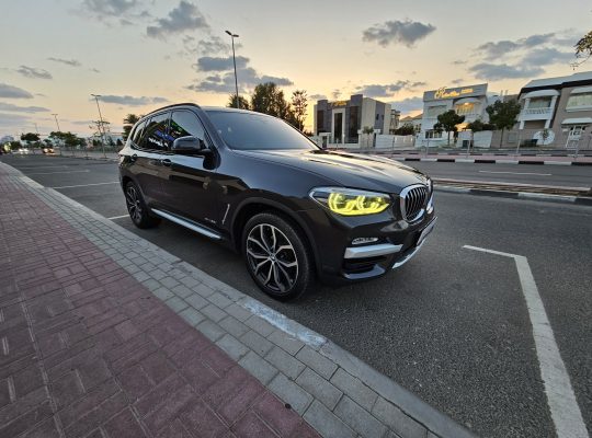 BMW X3 Xdrive 30i, 2.0L I4 Cylinder 2018, FSH, GCC CALL 050 2134666