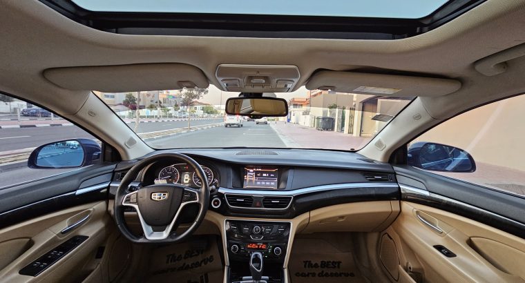 Geely Emgrand GT 2017, Top of the Line, GCC Specs for sale 050 2134666