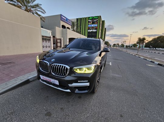 BMW X3 Xdrive 30i, 2.0L I4 Cylinder 2018, FSH, GCC CALL 050 2134666