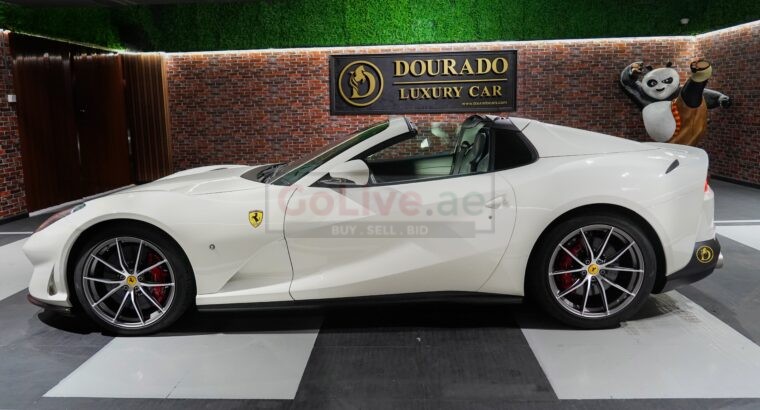 Ferrari 812 GTS | New | 2022 | Full Carbon Fiber Interior | 6.5L V12 | 789 HP