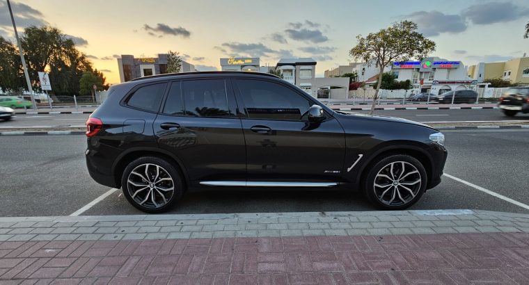 BMW X3 Xdrive 30i, 2.0L I4 Cylinder 2018, FSH, GCC CALL 050 2134666