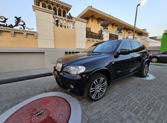 BMW X5 2012, V8, TWIN TURBO, M KIT, GCC SPECS FOR SALE 050 2134666