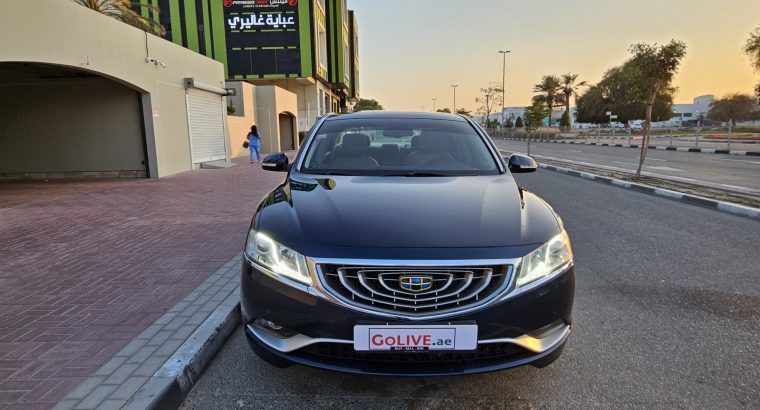Geely Emgrand GT 2017, Top of the Line, GCC Specs for sale 050 2134666