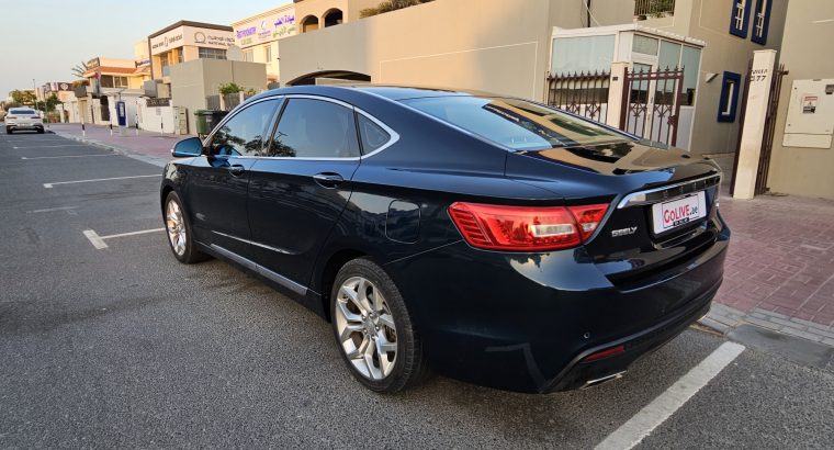 Geely Emgrand GT 2017, Top of the Line, GCC Specs for sale 050 2134666