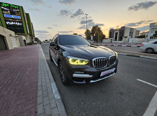 BMW X3 Xdrive 30i, 2.0L I4 Cylinder 2018, FSH, GCC CALL 050 2134666