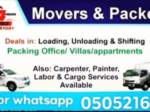 Movers I have a pickup Truck For Rent Dubai Any Place Take
