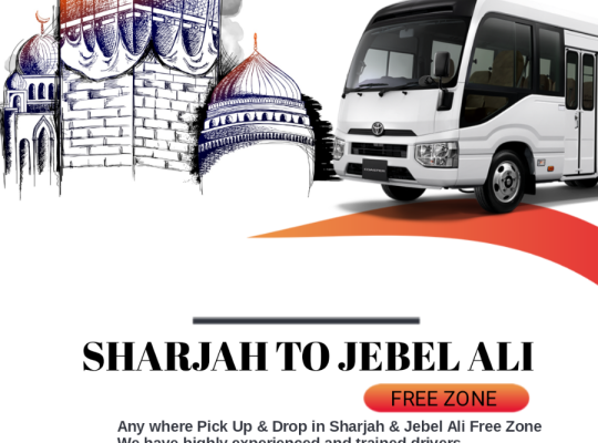 Car lift Sharjah to Jebel Ali