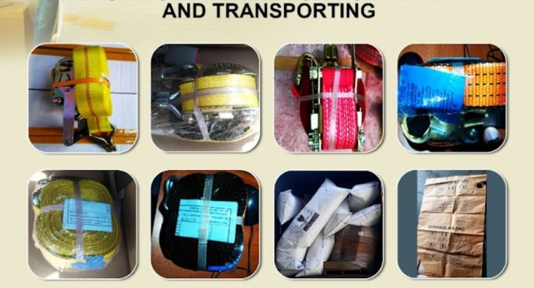 Packing and moving storage facility