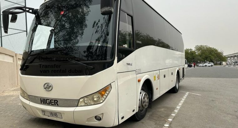 Bus Hire Dubai with Driver
