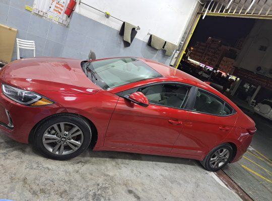 Hyundai elantra model 2018 American vcc paper special rims back cemra back sencers new Bettry 76000 km mid option full automatic p