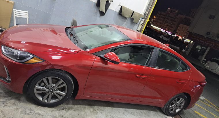 Hyundai elantra model 2018 American vcc paper special rims back cemra back sencers new Bettry 76000 km mid option full automatic p