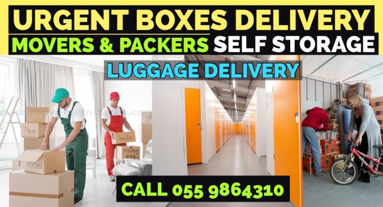 URGENT BOXES DELIVERY DUBAI