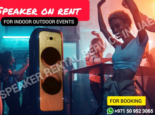 Speaker On Rent in Dubai | Sound System On Rent | Rental Speaker in UAE | Renta Speaker | Portable Speaker in UAE