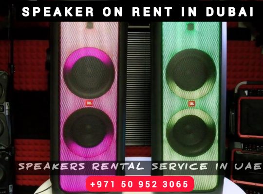 Speaker On Rent in Dubai | Sound System On Rent | Rental Speaker in UAE | Renta Speaker | Portable Speaker in UAE