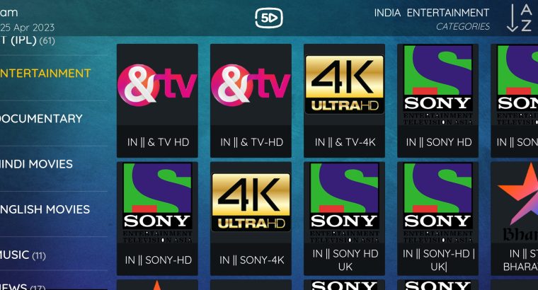 INDIAN ?? 4K IPTV FULL PACKAGE
