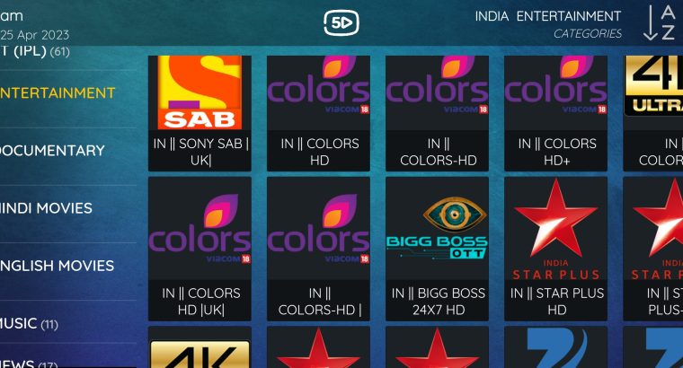 INDIAN ?? 4K IPTV FULL PACKAGE