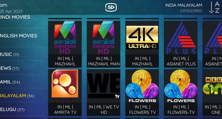 INDIAN ?? 4K IPTV FULL PACKAGE