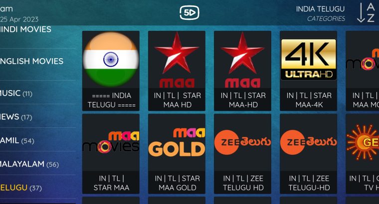 INDIAN ?? 4K IPTV FULL PACKAGE