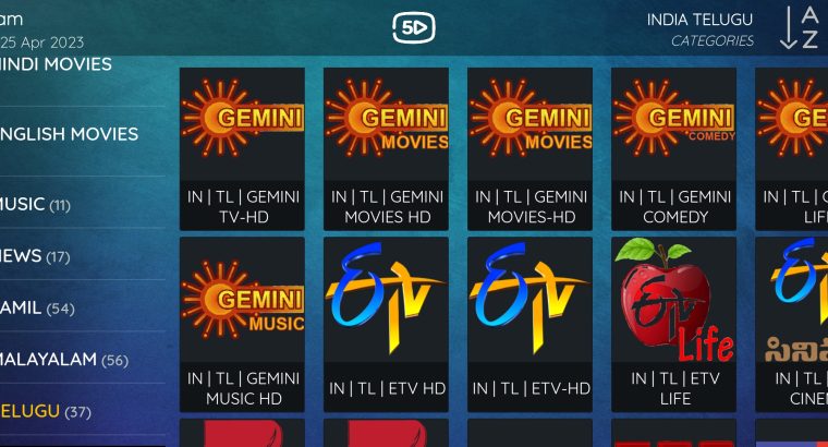 INDIAN ?? 4K IPTV FULL PACKAGE