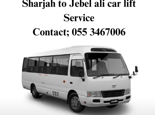 Carlift Sharjah to Jebel ali call us