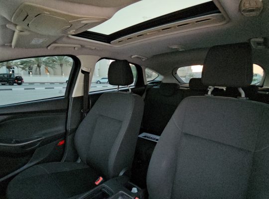 FORD FOCUS 2016, GCC, ECOBOOST WITH CAMERA AND SUNROOF FOR SALE 050 2134666