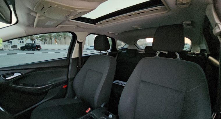 FORD FOCUS 2016, GCC, ECOBOOST WITH CAMERA AND SUNROOF FOR SALE 050 2134666