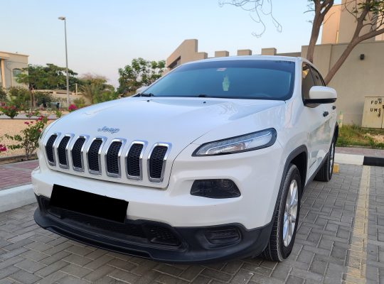 JEEP CHEROKEE SPORT, 2014, GCC SPECS, ACCIDENT FREE