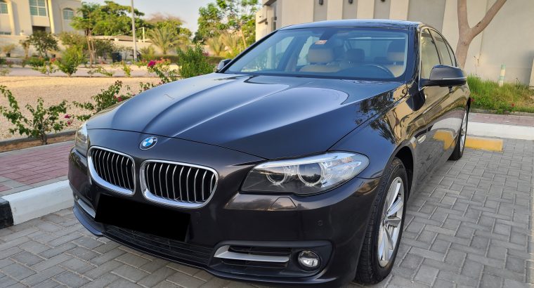 BMW 5 Series 2015, GCC Specs, Top Option, Single Owner, Accident free 050 2134666