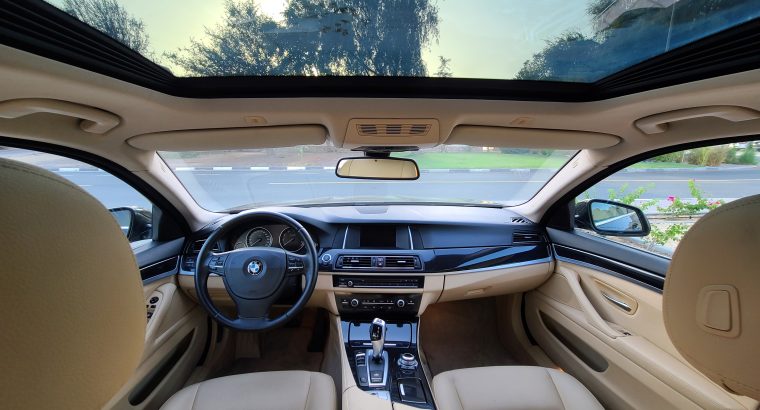 BMW 5 Series 2015, GCC Specs, Top Option, Single Owner, Accident free 050 2134666
