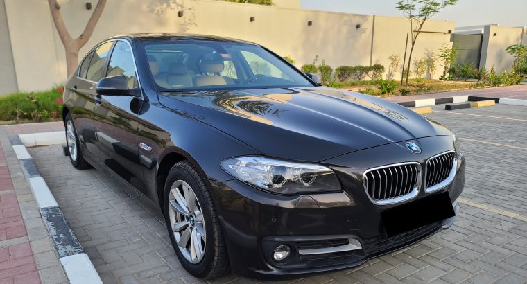BMW 5 Series 2015, GCC Specs, Top Option, Single Owner, Accident free 050 2134666