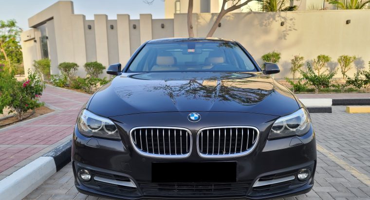 BMW 5 Series 2015, GCC Specs, Top Option, Single Owner, Accident free 050 2134666