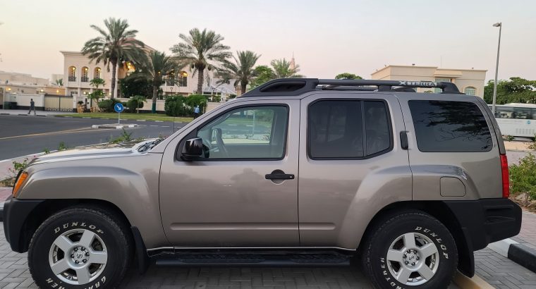 NISSAN XTERRA 2008, GREY, V6, 4.0L, NO ACCIDENT FOR SALE CALL 050 2134666