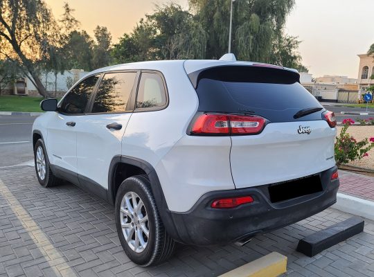 JEEP CHEROKEE SPORT, 2014, GCC SPECS, ACCIDENT FREE