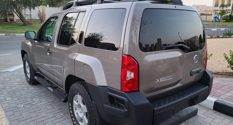NISSAN XTERRA 2008, GREY, V6, 4.0L, NO ACCIDENT FOR SALE CALL 050 2134666