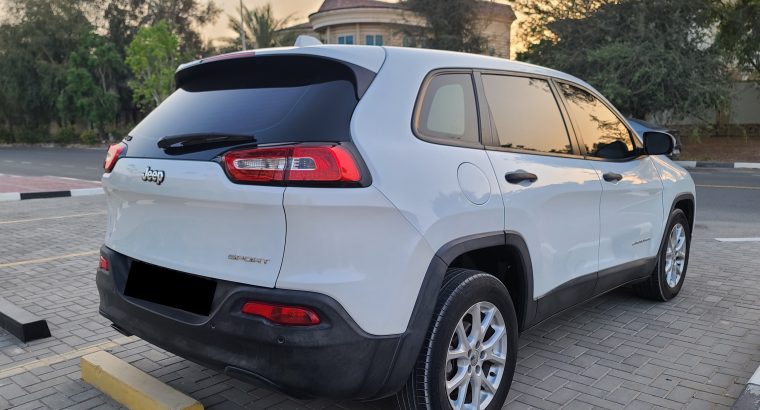 JEEP CHEROKEE SPORT, 2014, GCC SPECS, ACCIDENT FREE