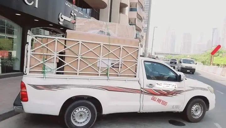 Pickup truck for rent Al Barsha Dubai