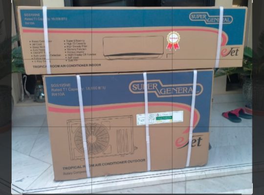 Split AC all new brands are available with Installation